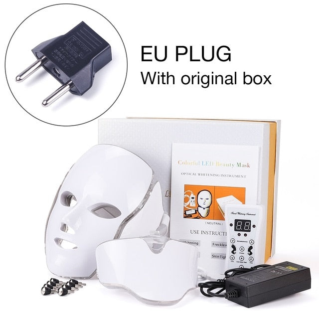 Bestdeals4u™ Foreverlily 7 Colors Led Facial Mask Led