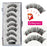 New MBA 5 Magnetic Eyelashes Curler Set Long 3D Mink Magnetic lashes Wear faux cils magnetique Natural Thick False Eyelashes